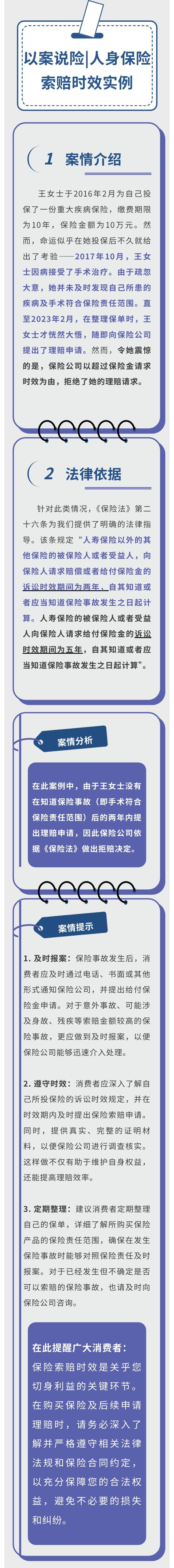 以案說險(xiǎn)-人身保險(xiǎn)索賠時(shí)效實(shí)例（大連）